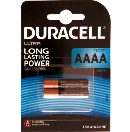 AAAA 2-Pack Duracell Alkaline 1,5V LR61 MN2500 MX2500