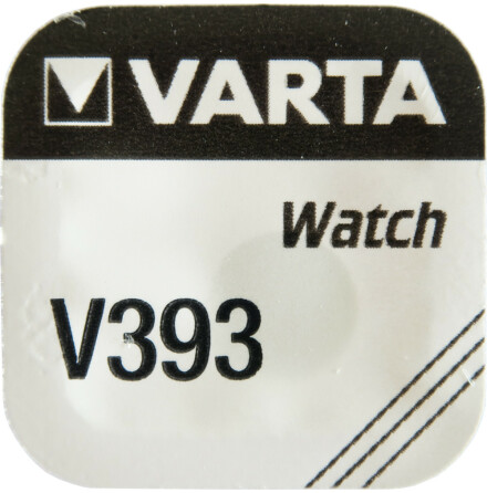 393 SR754W 309 SR754SW Klockbatteri silveroxid 1.55V - VARTA