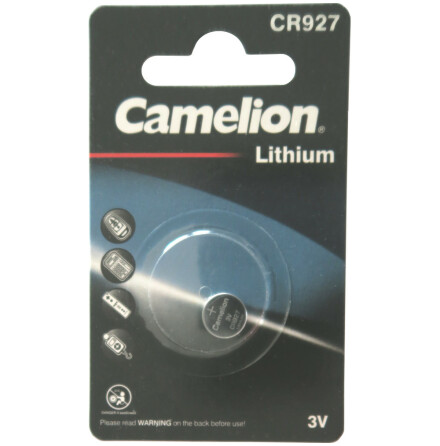 CR0927 Camelion  Litium 3 Volt