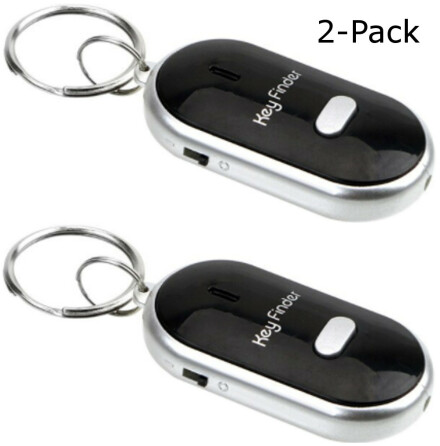 2-Pack Keyfinder Nyckelhittare Nyckelfinnare - Vissla fr svar