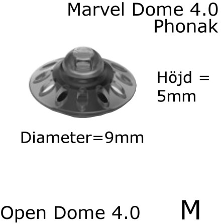  Open Dome 4.0 Marvel SDS 4.0 - Phonak 054-0786